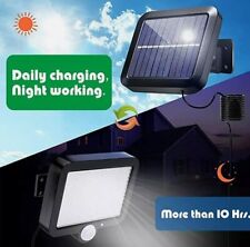 LUCE SOLARE  LED ESTERNO 56LED LAMPADA FARETTI CON PANNELLO SENSORE DI MOVIMENTO