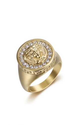 Anello sovrano uomo testa - sovrano,