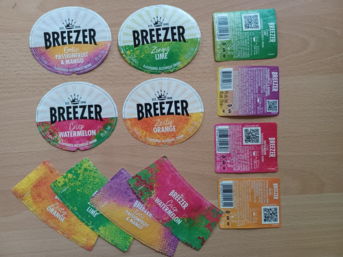 Etichette breezer - -,