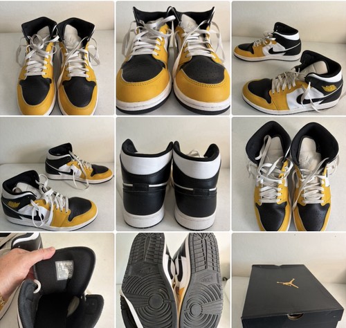 Jordan air mid giallo - jordan,