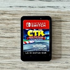 CTR CRASH TEAM RACING NITRO FUELED GIOCO NINTENDO SWITCH ITALIANO CARTUCCIA PAL