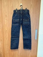 Lotto completo 1246 pantaloni Bush denim scuro S Navy gamba dritta