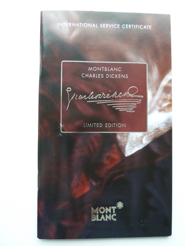 Montblanc writers edition del - writers,