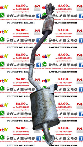 Tubo gas scarico - scarico, iniziale