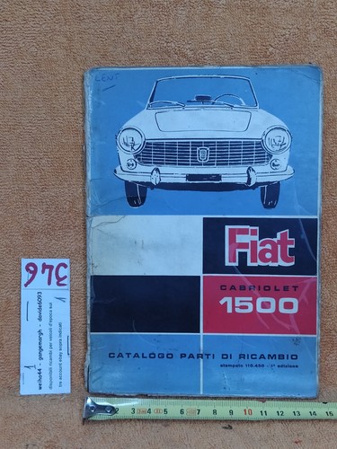 Fiat cabriolet 1500 - cabriolet,