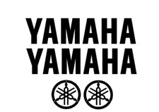 adesivi Moto - 4 adesivi Yamaha - stickers Yamaha Mod.2