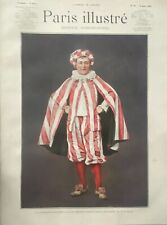 Revue Paris Paris Illustrato 1889 N° 62 Feraudy In Scapin Commedia Francese