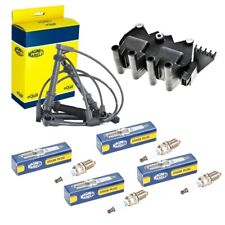 KIT CANDELE BOBINE E CAVI CANDELE PER FIAT MULTIPLA 1.6 BENZINA NATURAL POWER