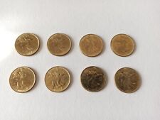 Lotto 8 monete 200 Lire 1981 "FAO Giornata Mondiale Dell' Alimentazione" qFDC