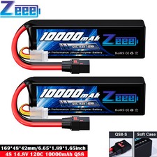 2x Zeee 14.8V 4S batteria Lipo