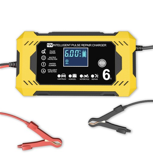 Caricabatterie auto 12v - auto, 6a