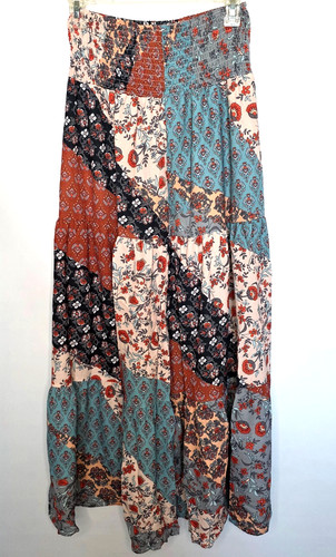 Maxi gonna boho - , patchwork