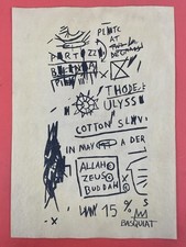 Jean-Michel Basquiat Disegno