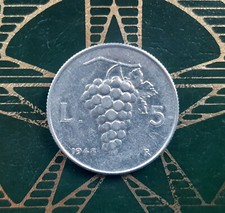 ($)    5 Lire 1948 (Uva) -