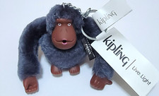 Portachiavi scimmia KIPLING Live Light nuovo con etichetta - grigio nebbia (PERFORATO)
