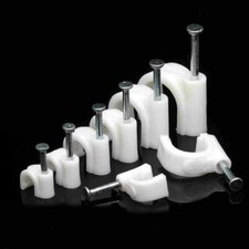 Confezione 100 Fermacavi Tondo