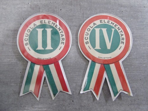 Distintivi vintage scuola - distintivi,