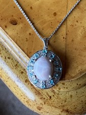 Collana Art Decò Natrolite