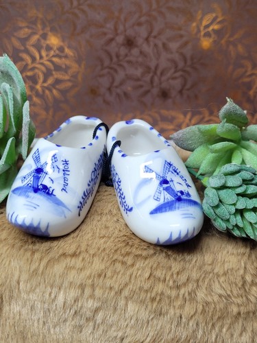 Zoccoli olandesi ceramica blu