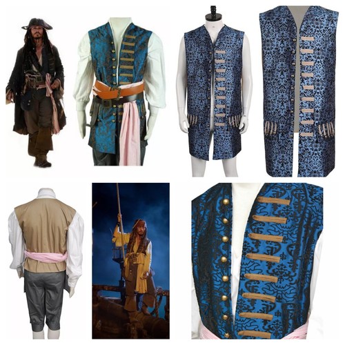 Costume cosplay pirati jack - costume,