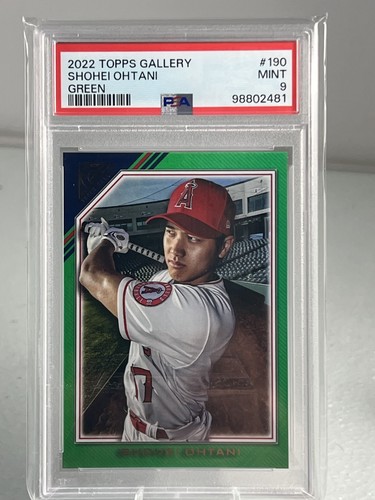 2022 topps gallery green 190 - green, #190