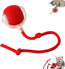Palla gioco gatto cane pallina animali  rossa  automatica ricaricabile usb