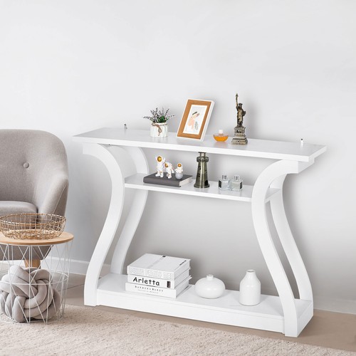 Tavolo consolle bianco - , 3