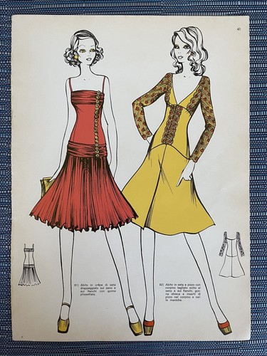 Fashion paper page print - page,