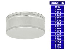 ALLINOX Tappo Cieco Ispezione Canna Fumaria Acciaio Inox