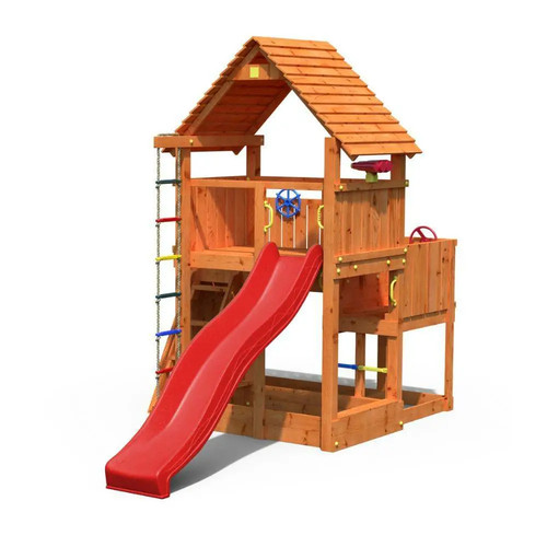 Parco giochi legno fungoo - in,