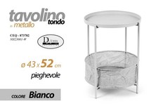 Tavolo tavolino tondo con - tavolino,