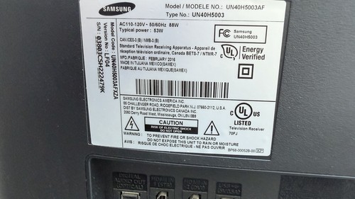 Samsung un40h5003af led - samsung,
