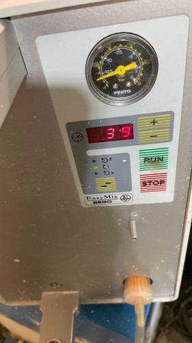 Miscelatore sottovuoto