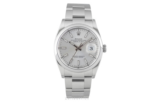 Rolex datejust silver - rolex, dial