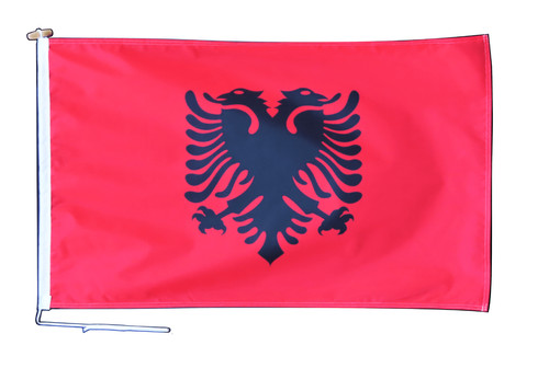 Bandiera albania 90 - 3'x2', cm