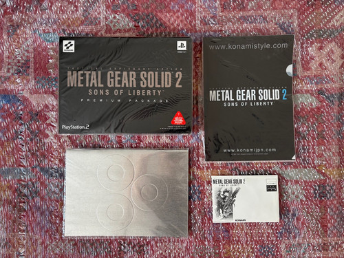 Ps2 metal gear solid premium - gear,