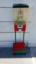 Distributore caramelle vintage anni 60/70 gettoniera da 100 lire dispenser 