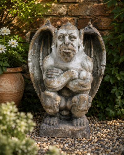 Grande gargoyle ornamento - grande,