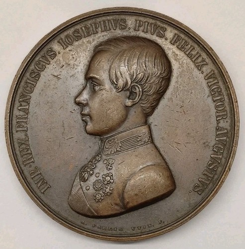 Medaglia francesco giuseppe - medaglia,