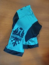 ITALIA BIKE SHORTS BIANCHI BIKE PANTALONCINI ITALIANI TAGLIA M COOL ITALIA CELESTE CICLISMO