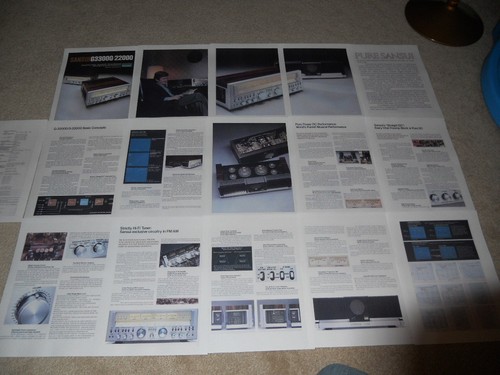 Brochure sansui g33000 - brochure,