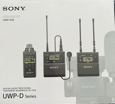 Sony UWP-D26 Confezione Microfono Wireless UHF, Elaborazione Audio Digitale Nuovo