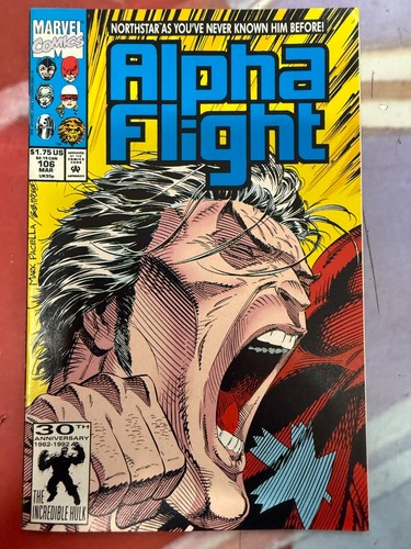 Alpha flight 106 - flight, #106