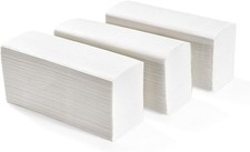 Asciugamano di carta monouso piegato a V 2 veli 21.5X21 cm - 3150 pezzi 1DE4