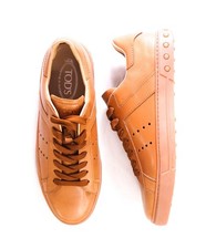 $750 TOD'S - T LOGO Leather
