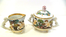 Antico set zucchero crema - set, e