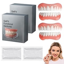 YUPZAR 2 Paia Denti finti da