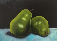 RUBENS FOGACCI - LE PERE - OLIO SU TELA - 18x24 - 2020