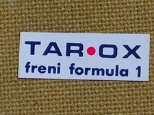 Adesivo Sticker  TAR OX  freni formula 1  cm 5,5 x 2  circa