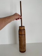 Antico attrezzo rurale - zangola (per il burro) (misura piccola)